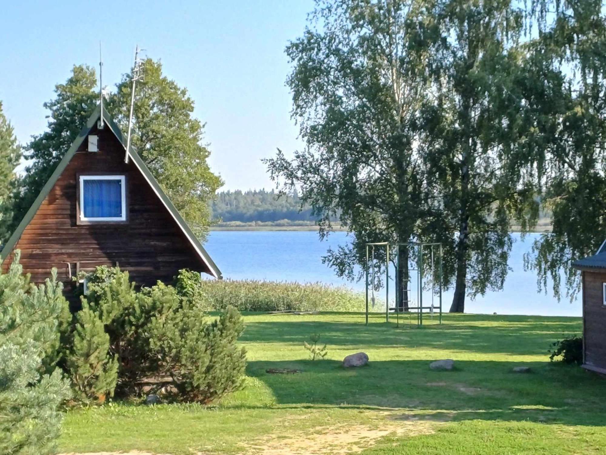 Poilsio Nameliai Pasartele Villa Kavoliai Exteriör bild